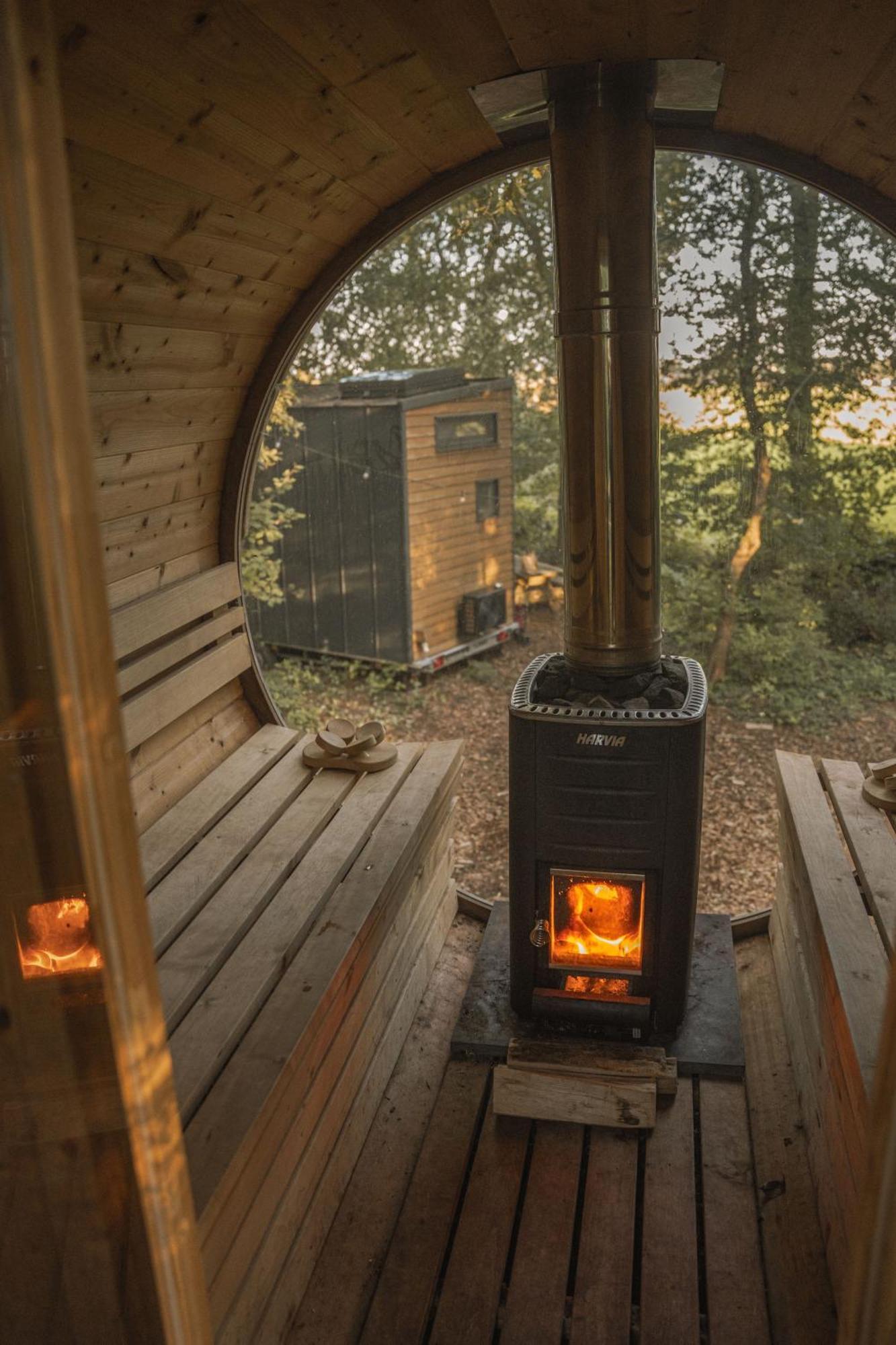 Tinyparks Forest Cabins Hoogersmilde Buitenkant foto