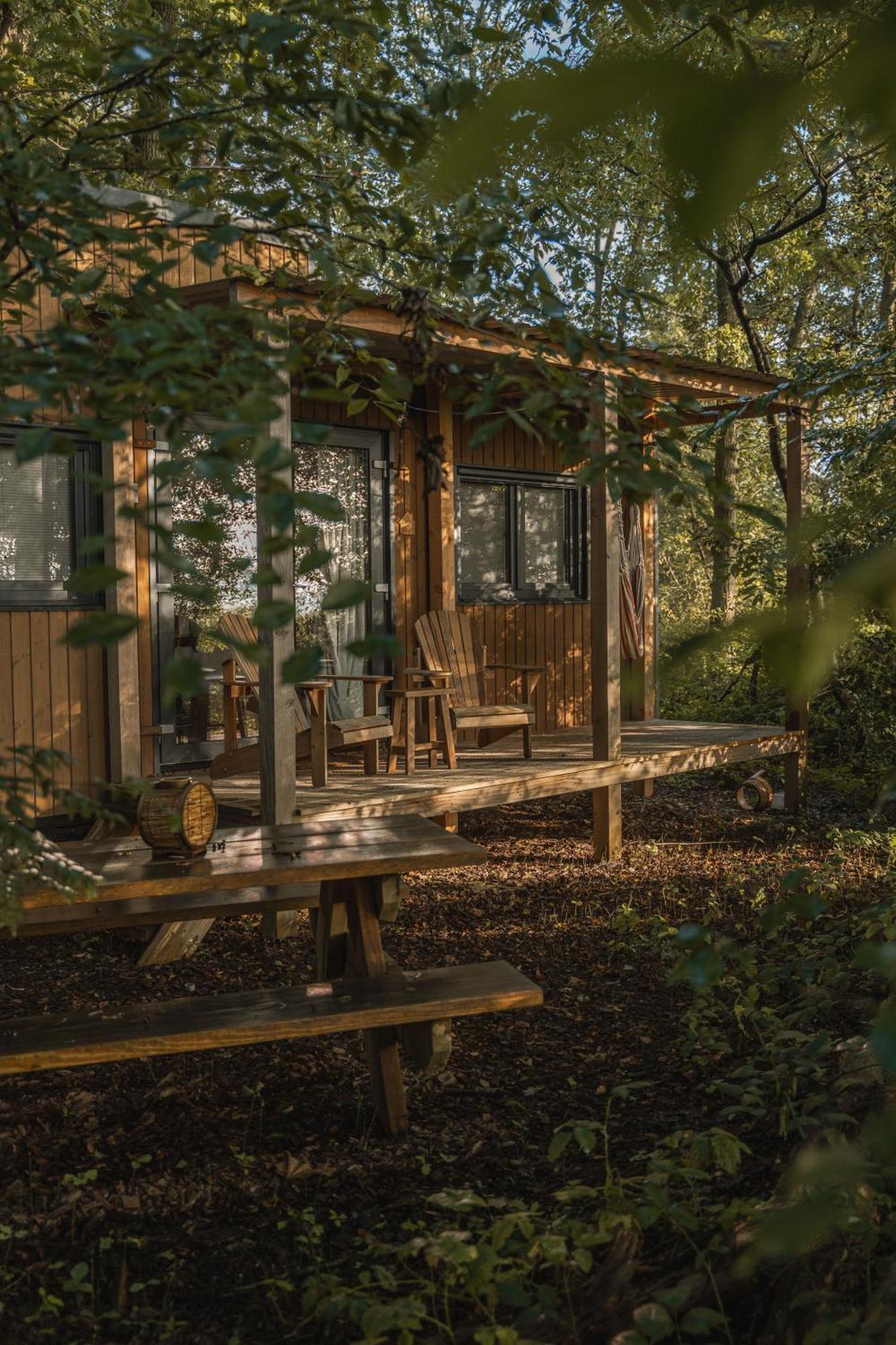Tinyparks Forest Cabins Hoogersmilde Buitenkant foto